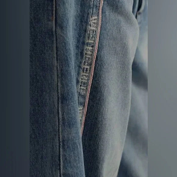 We The Free On The Edge Selvedge Jeans | 100% Cotton | Size 27 - Picture 7 of 9